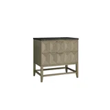 Emmeline 36" Single Vanity, Pebble Oak, w/ 3 CM Phantome Eclos Top