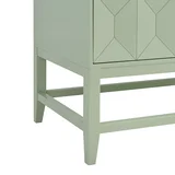 Emmeline 36" Single Vanity, Pistachio w/ 3 CM Ethereal Noctis Top