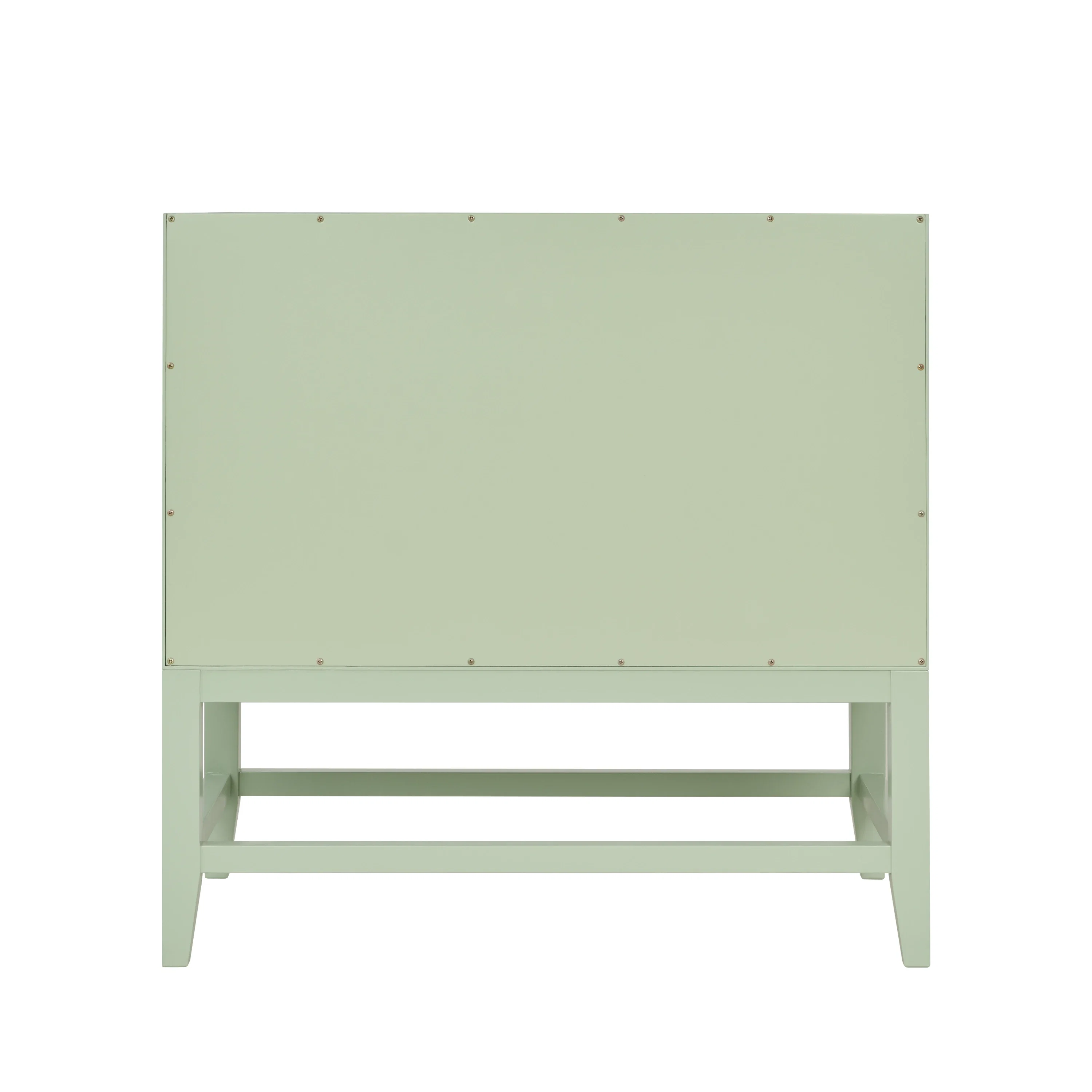 Emmeline 36" Single Vanity, Pistachio w/ 3 CM Victorian Silver Top