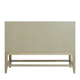 Emmeline 48" Single Vanity, Pebble Oak w/ 3 CM Carrara White Marble Top