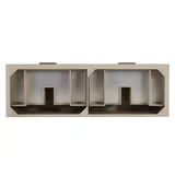 Emmeline 72" Double Vanity, Pebble Oak, w/ 3 CM Siberian Silestone Top