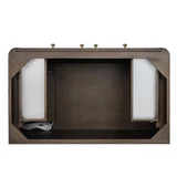 Gracyn 36" Single Vanity, Sable, w/ 3 CM White Zeus Quartz Widespread Top
