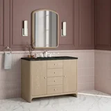 Gracyn 48" Single Vanity, Coastal Driftwood, w/ 3 CM Phantome Eclos Widespread Top
