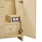 Gracyn 48" Single Vanity, Coastal Driftwood, w/ 3 CM Tajnar Eclos Widespread Top
