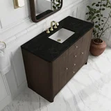 Gracyn 48" Single Vanity, Sable, w/ 3 CM Phantome Eclos Widespread Top