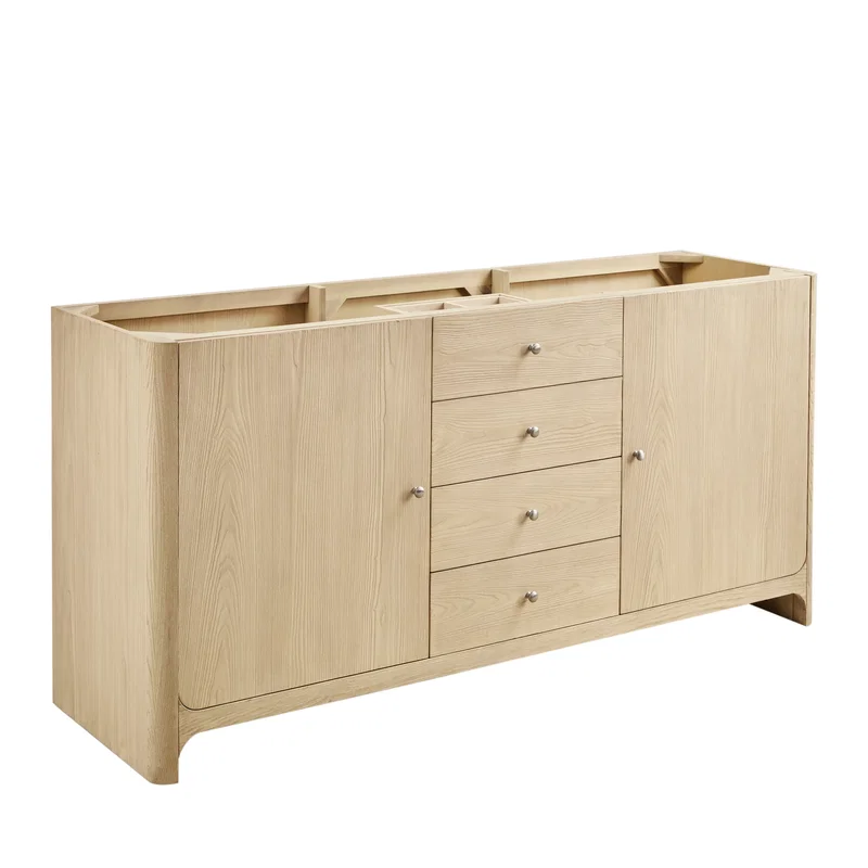 Gracyn 72" Double Vanity, Coastal Driftwood