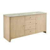 Gracyn 72" Double Vanity, Coastal Driftwood