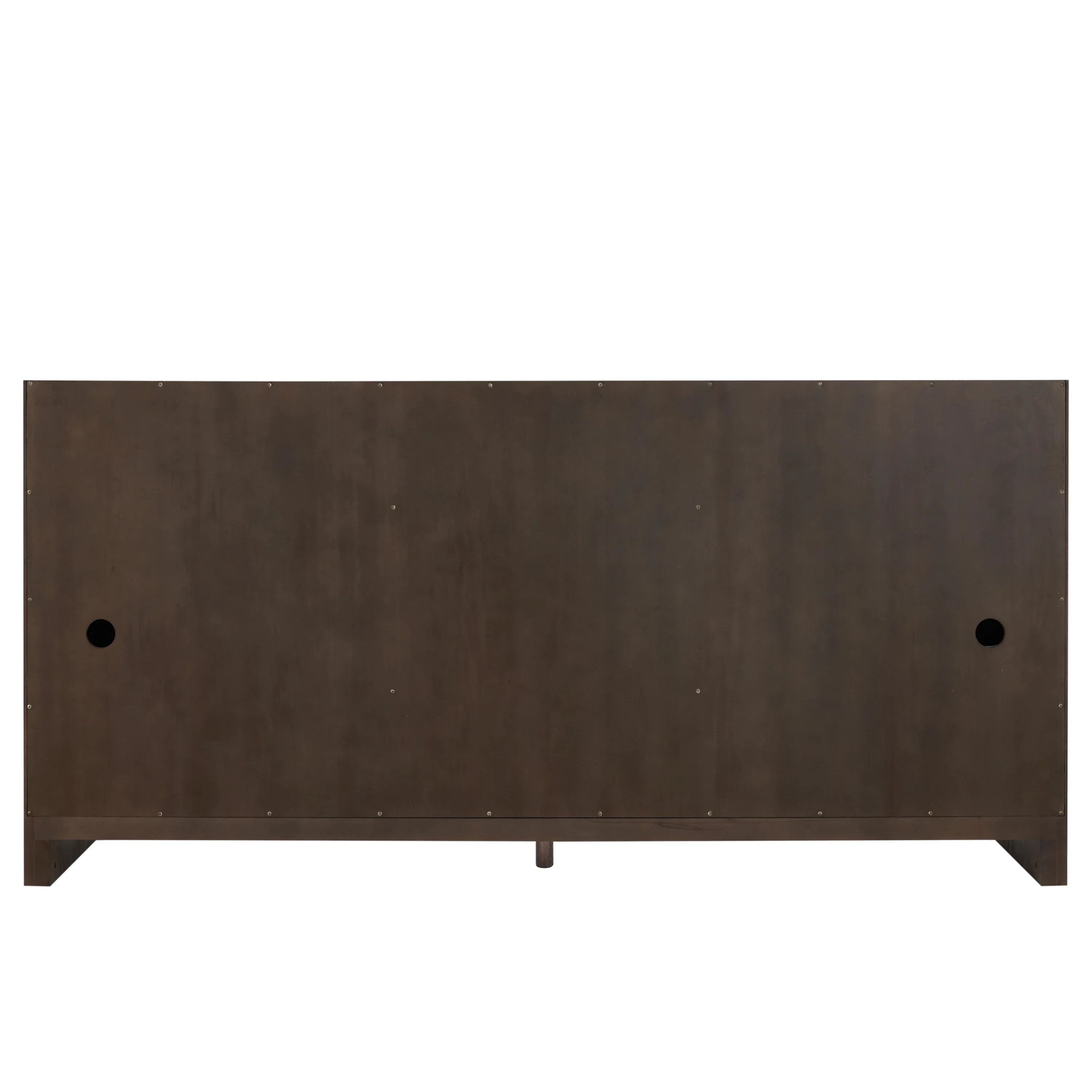 Gracyn 72" Double Vanity, Sable, w/ 3 CM White Zeus Quartz Top