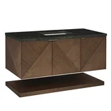 Marcello 48" Single Vanity, Chestnut, w/ 3 CM Phantome Eclos Top