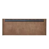 Marcello 48" Single Vanity, Chestnut w/ 3 CM Parisien Bleu Silestone Top w/ FreePower Wireless Charger