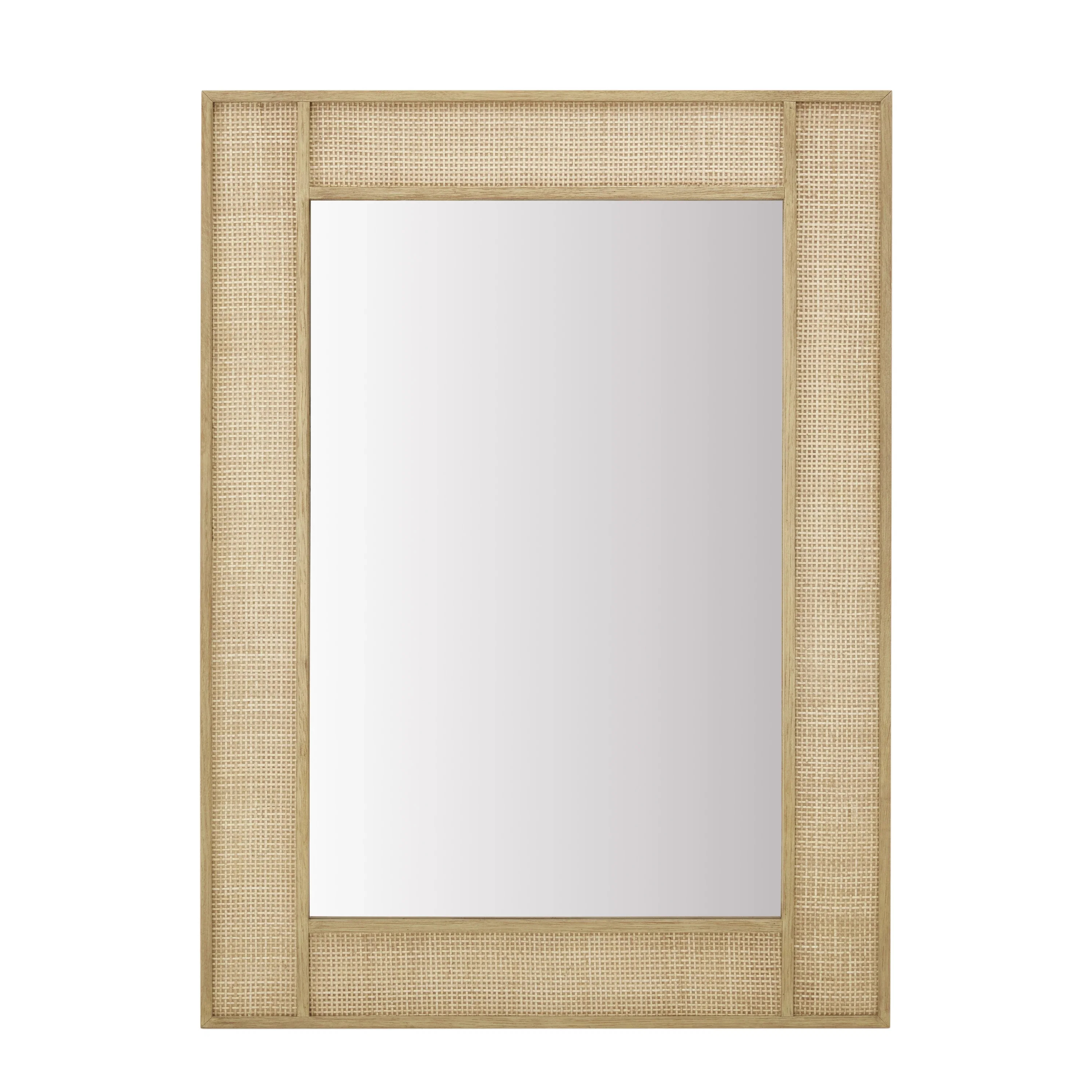 Solene 28" Mirror, Seaside Oak