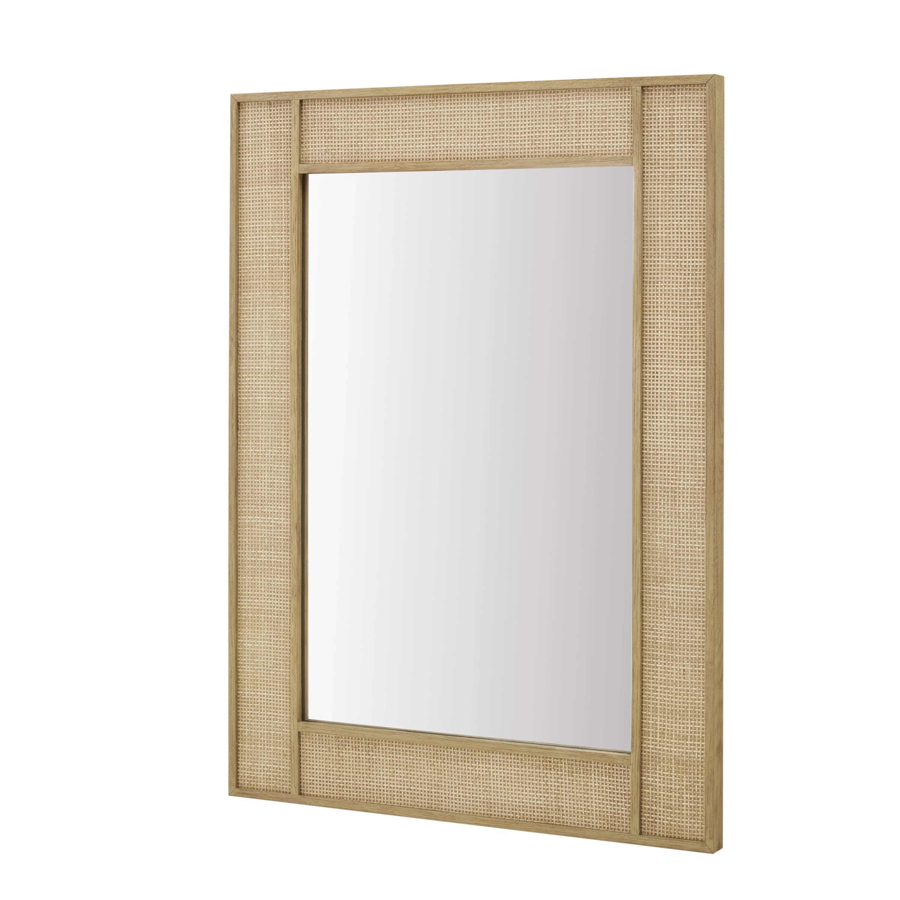 Solene 28" Mirror, Seaside Oak