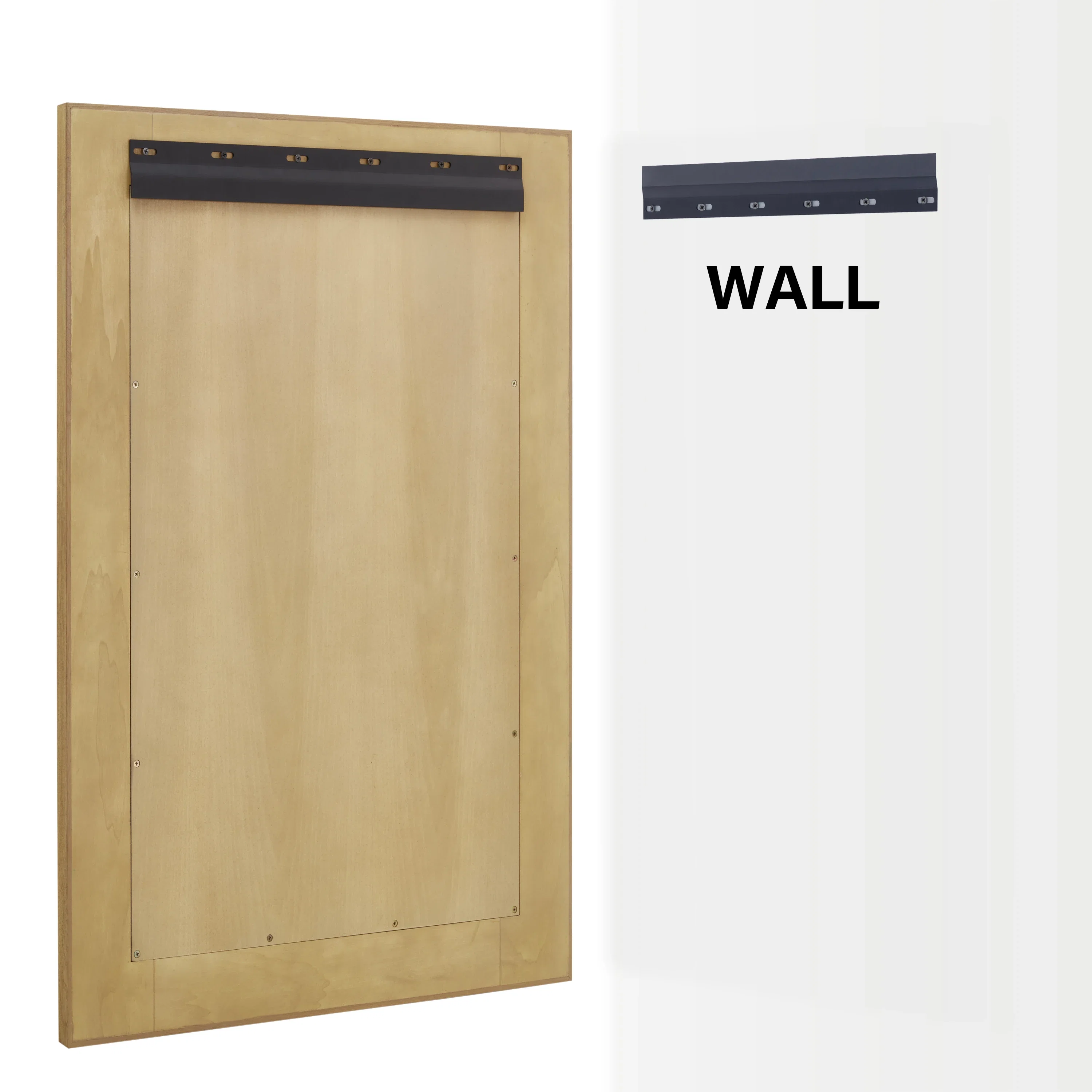 Solene 28" Mirror, Seaside Oak