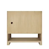 Solene 36" Single Vanity, Seaside Oak, w/ 3 CM Siberian Silestone Top
