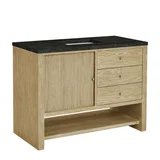 Marigot 48" Single Vanity, Sunwashed Oak, w/ 3 CM Phantome Eclos Top