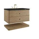 Allamari 36" Single Vanity, Dune Mist w/ 3 CM Phantome Eclos Top