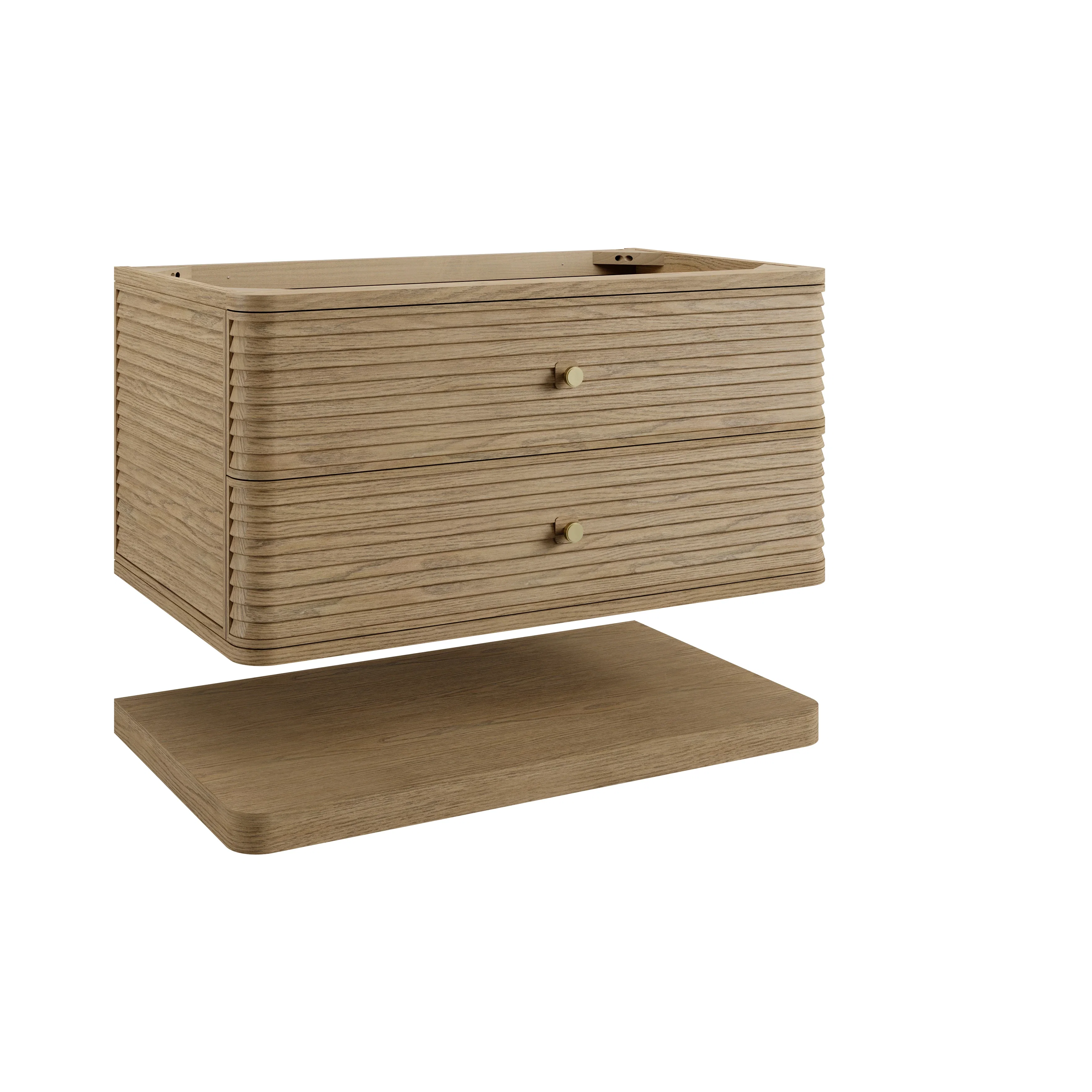 Allamari 36" Single Vanity Cabinet, Dune Mist