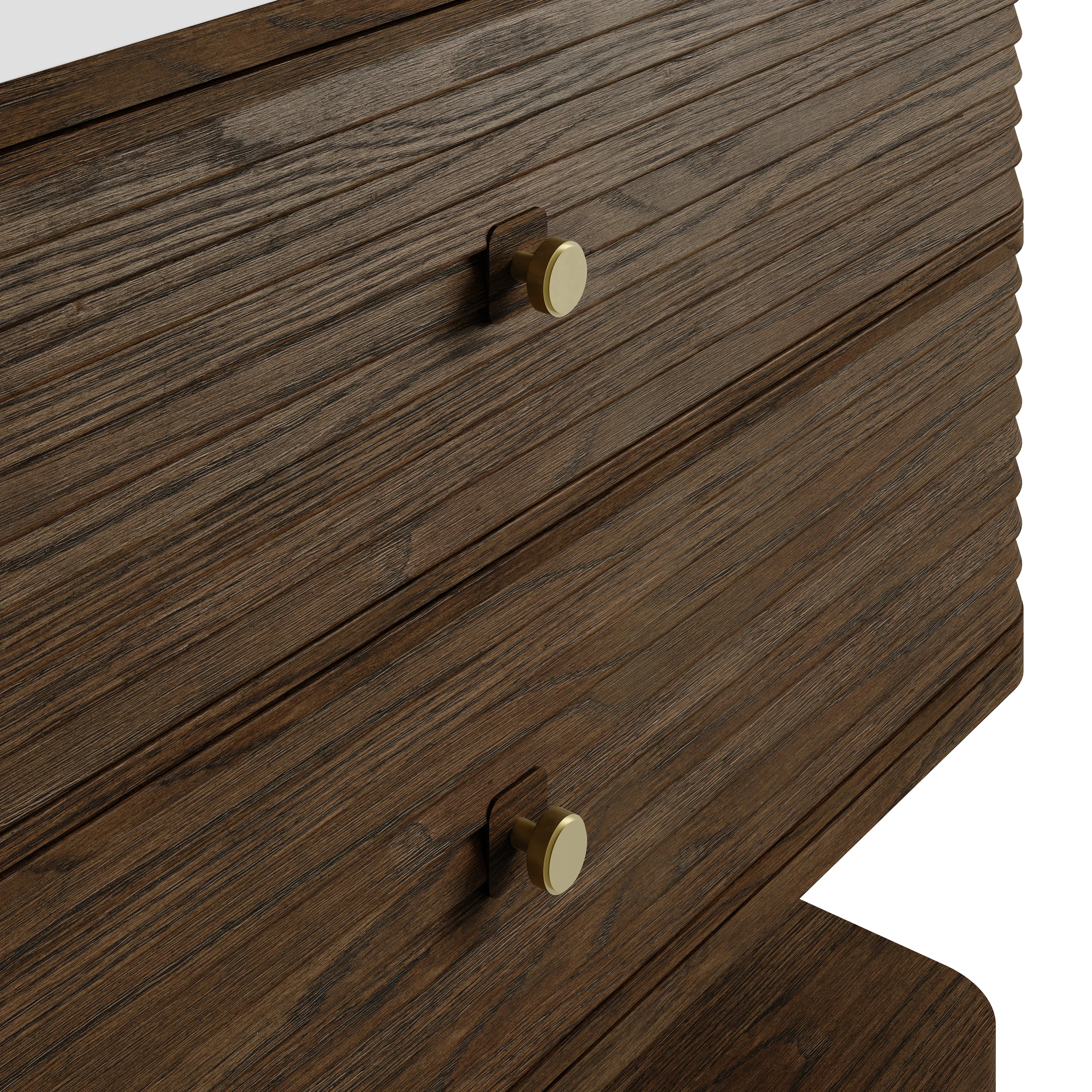 Allamari 36" Single Vanity, Sable w/ 3 CM Siberian Silestone Top