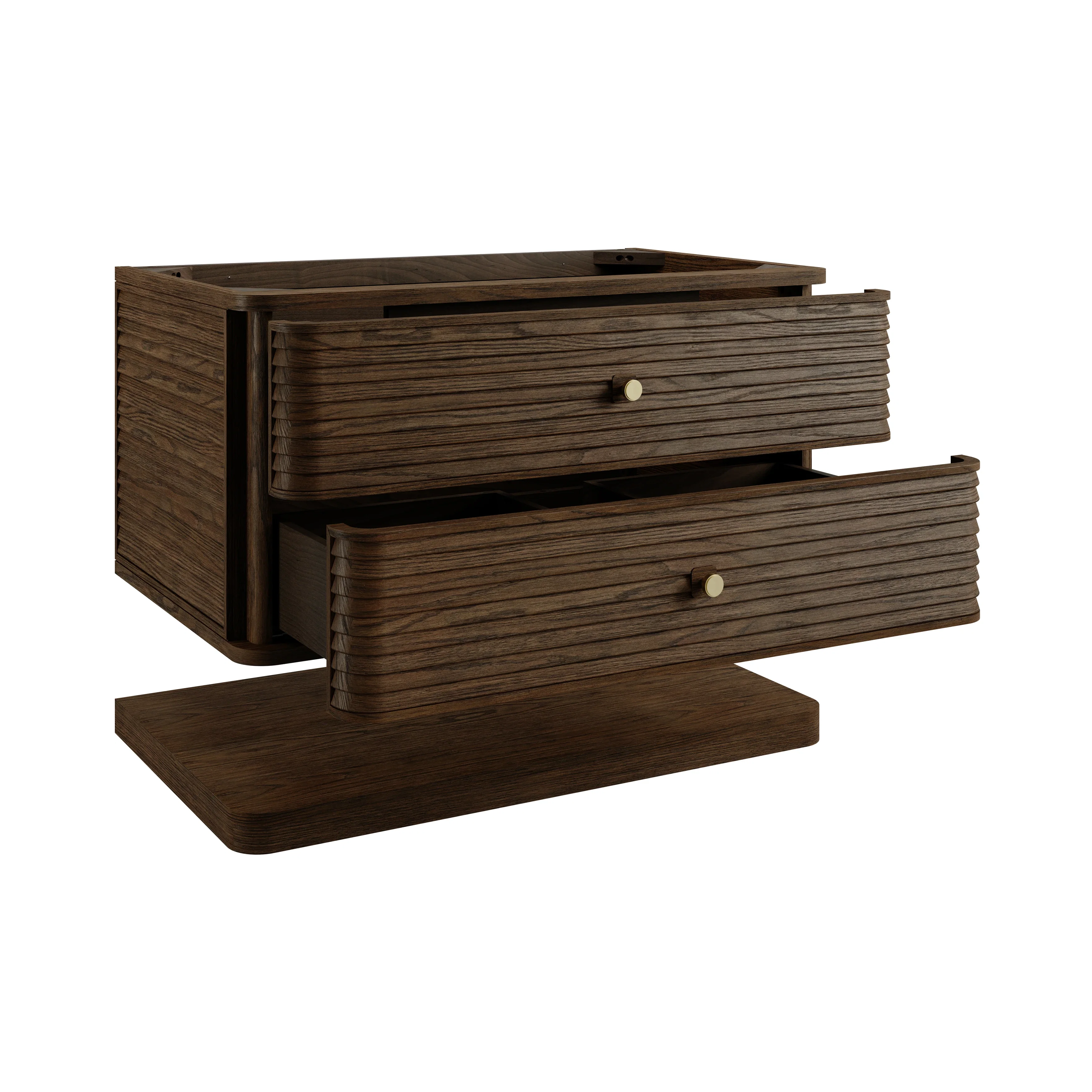 Allamari 36" Single Vanity, Sable w/ 3 CM Siberian Silestone Top