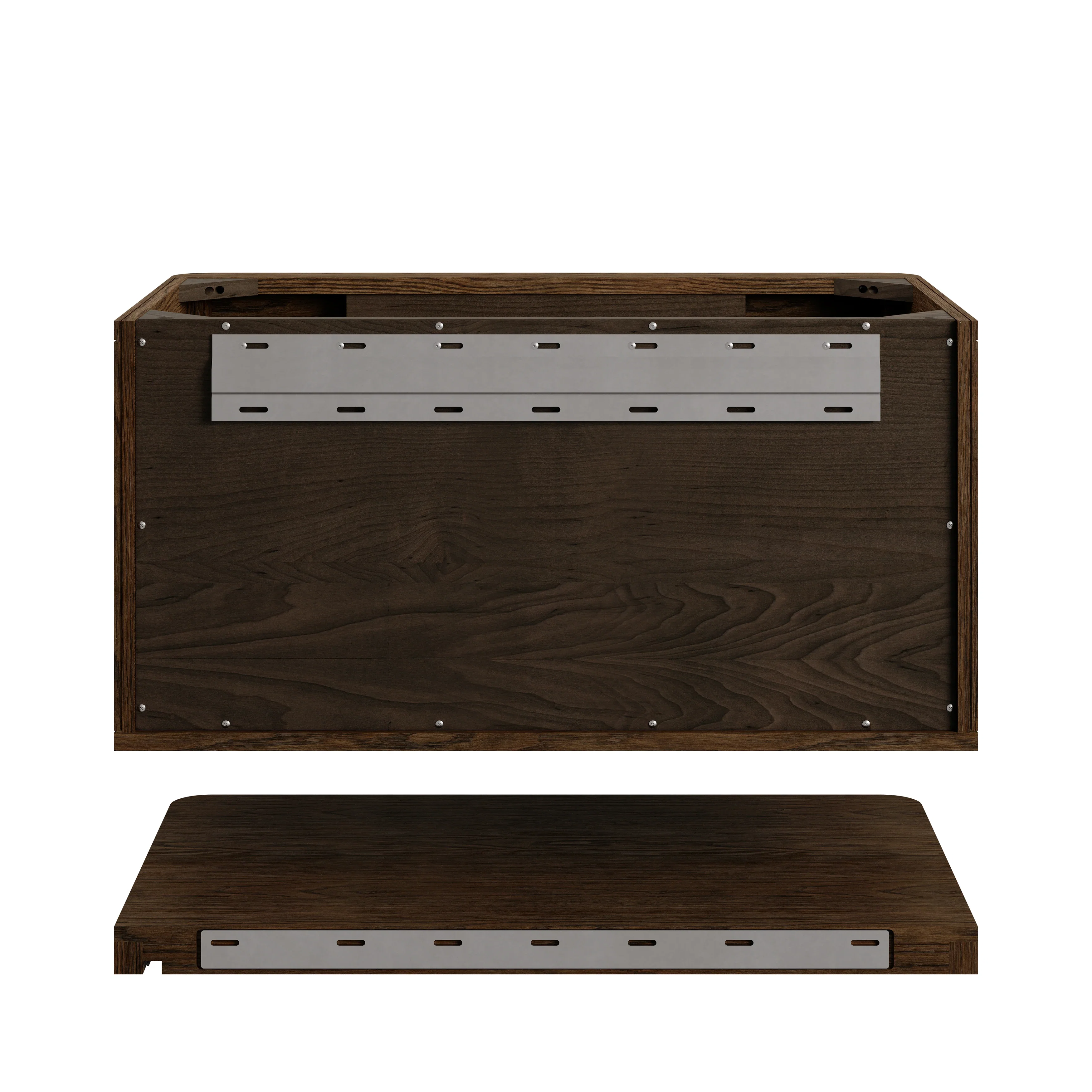 Allamari 36" Single Vanity, Sable w/ 3 CM Siberian Silestone Top