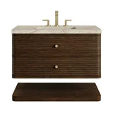 Allamari 36" Single Vanity, Sable w/ 3 CM Tajnar Eclos Top