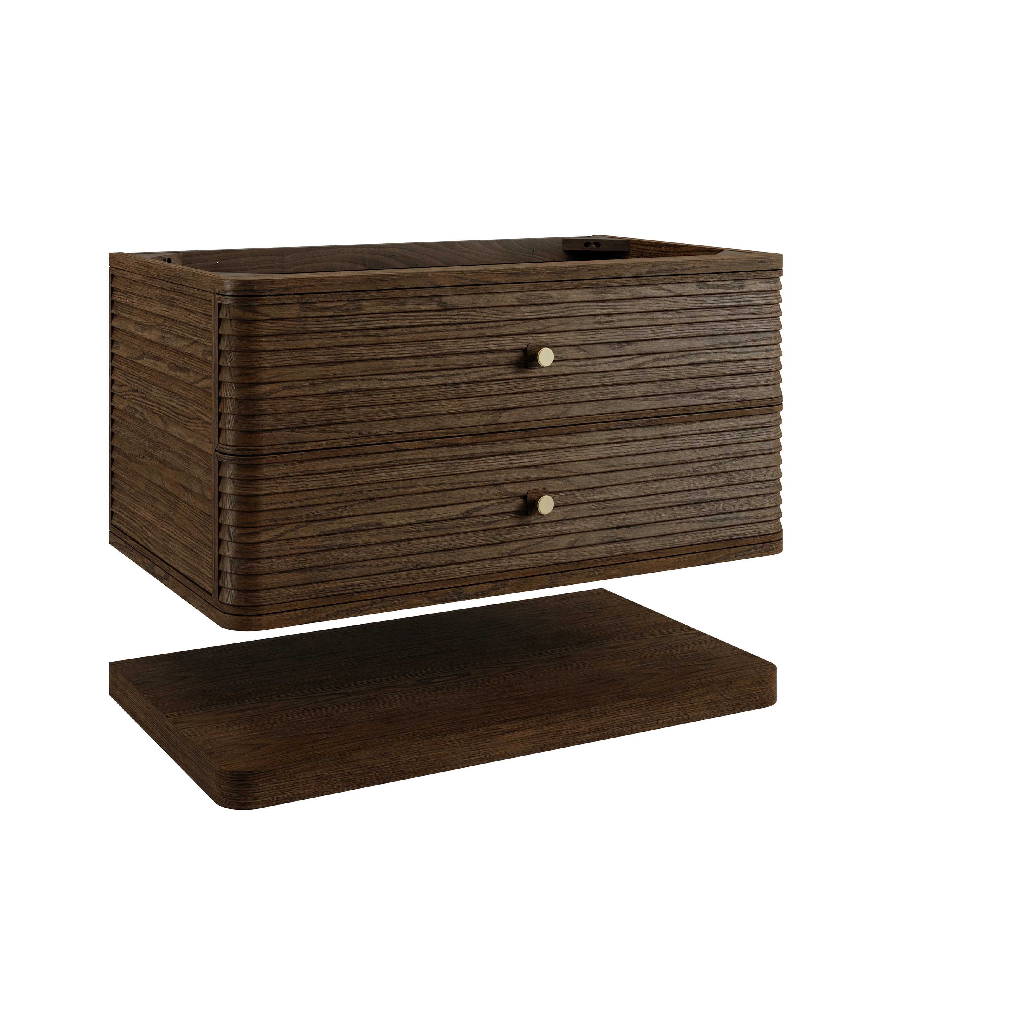 Allamari 36" Single Vanity Cabinet, Sable