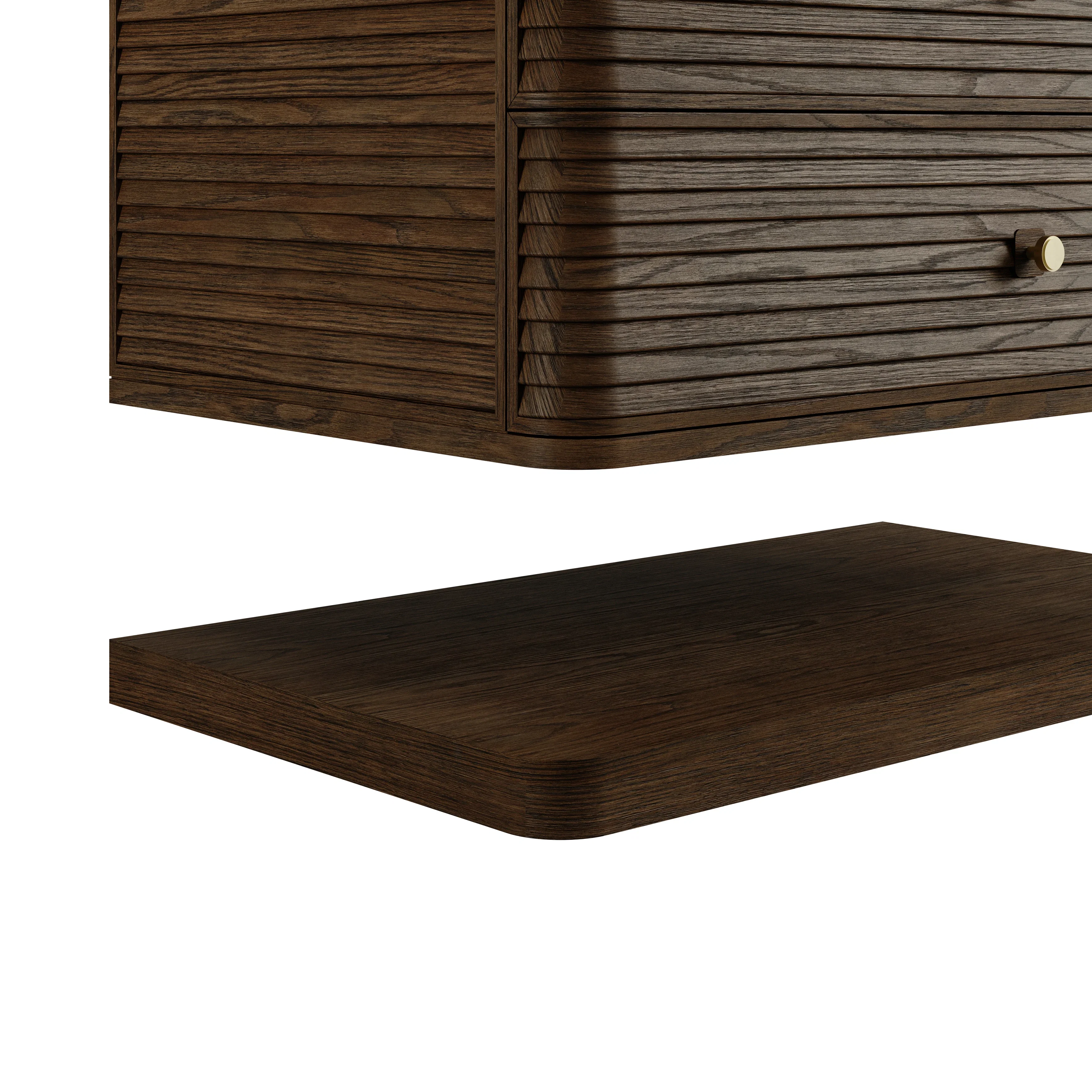 Allamari 36" Single Vanity Cabinet, Sable