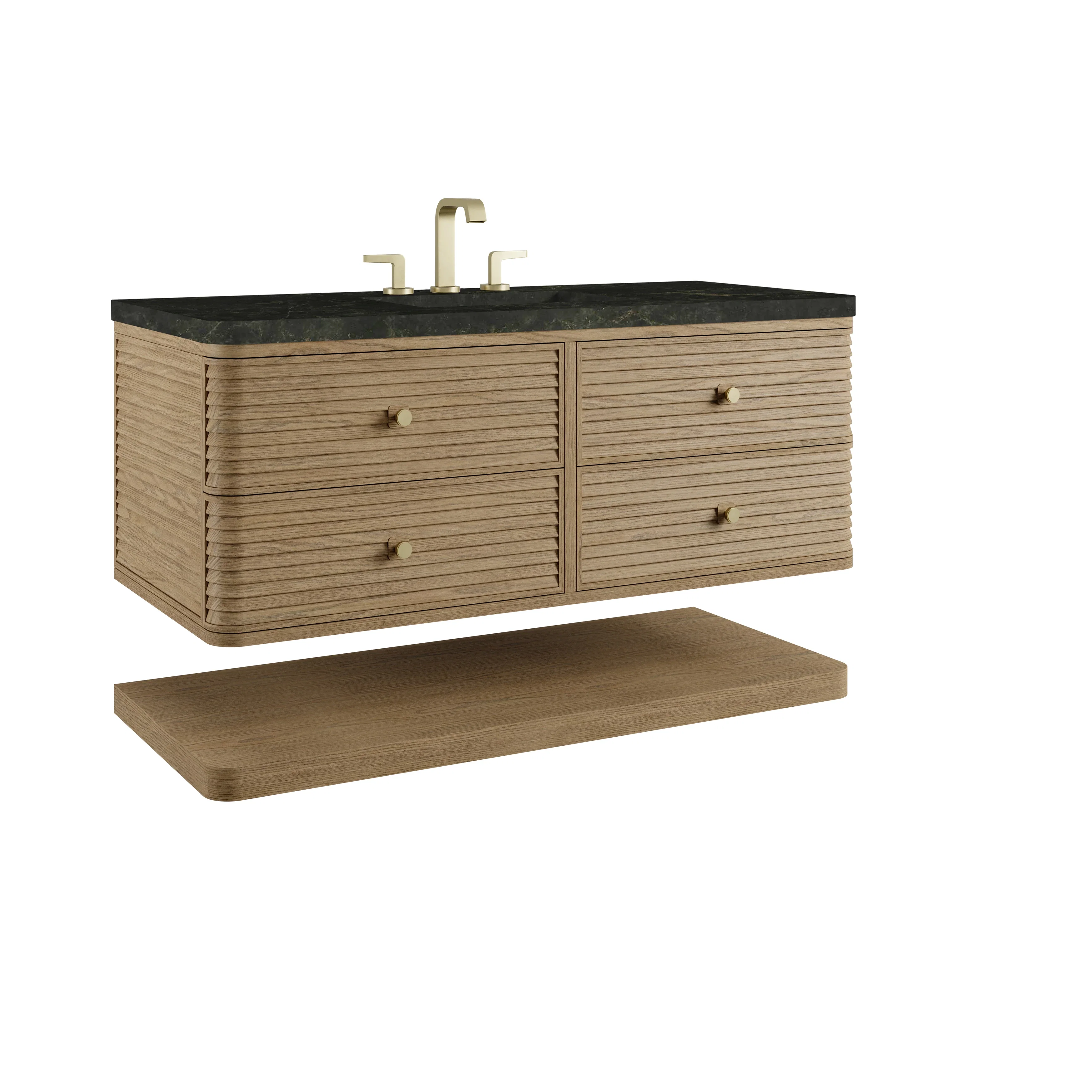 Allamari 48" Single Vanity, Dune Mist w/ 3 CM Phantome Eclos Top