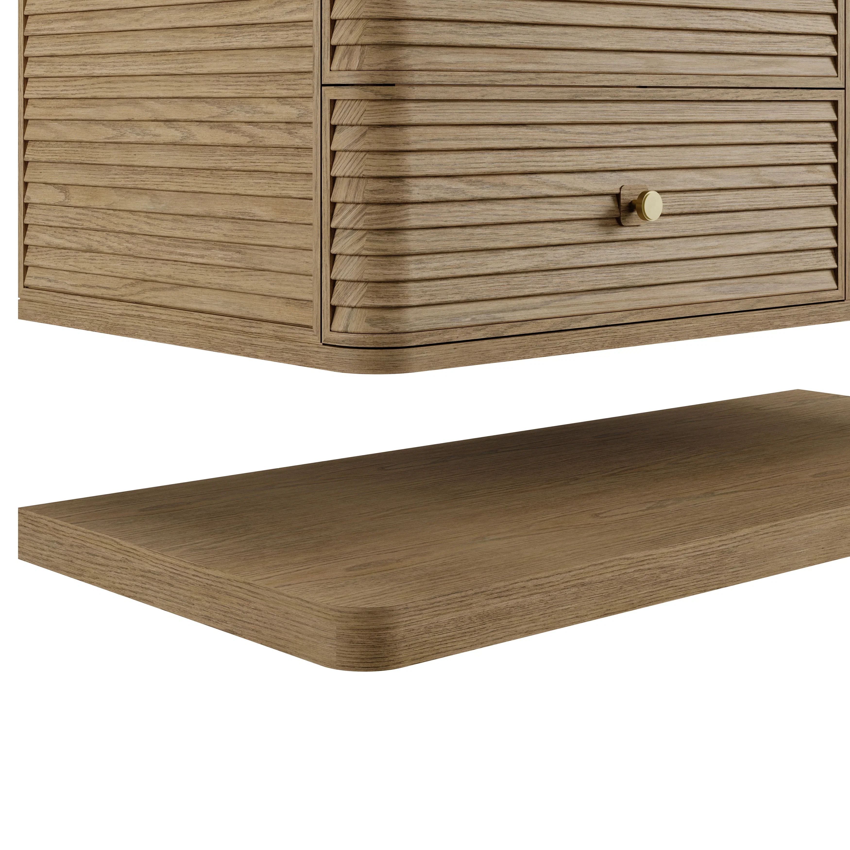 Allamari 48" Single Vanity, Dune Mist w/ 3 CM Phantome Eclos Top
