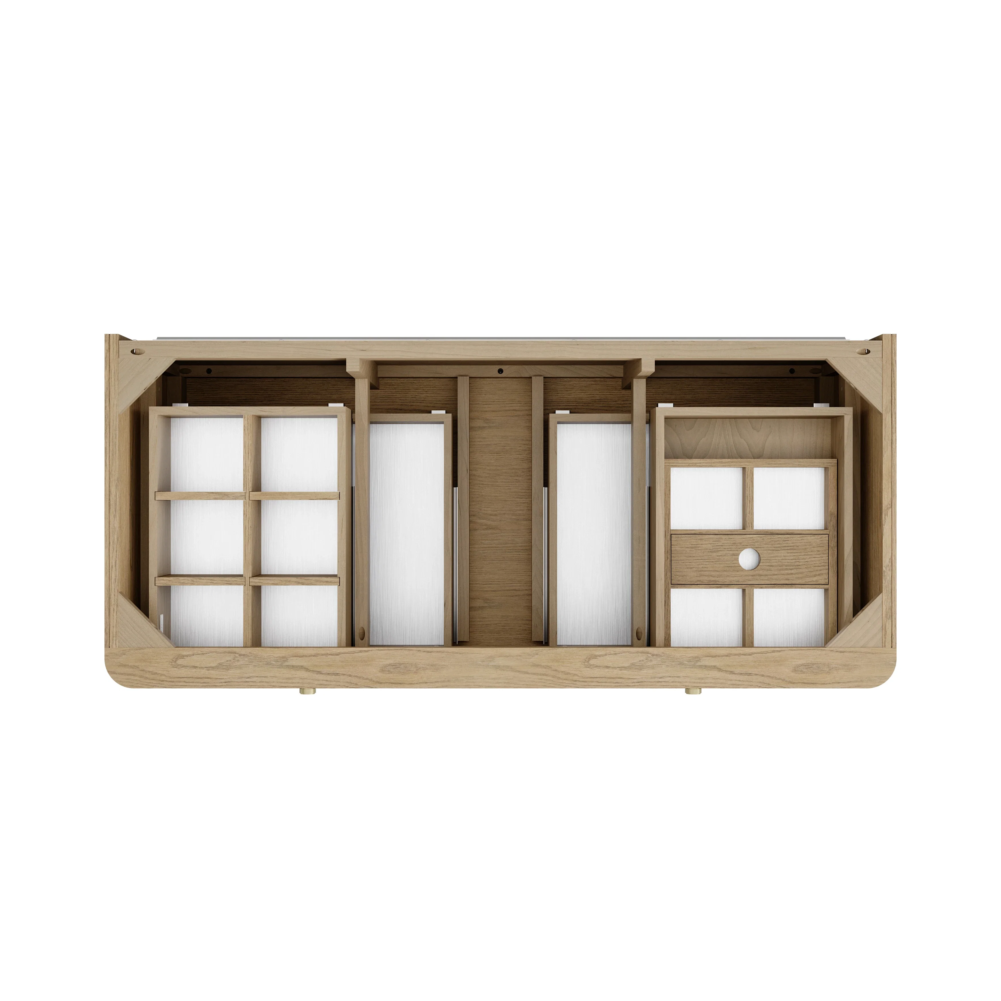 Allamari 48" Single Vanity Cabinet, Dune Mist