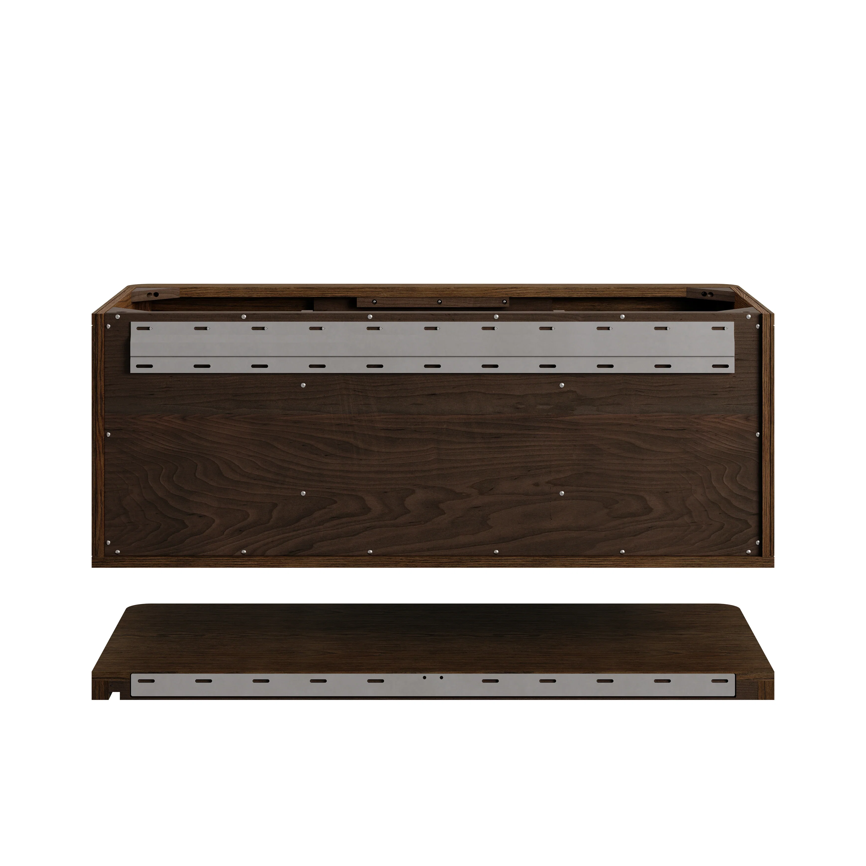 Allamari 48" Single Vanity, Sable w/ 3 CM Siberian Silestone Top w/FreePower Wireless Charger
