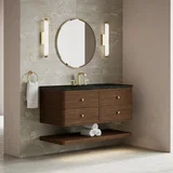 Allamari 48" Single Vanity, Sable w/ 3 CM Phantome Eclos Top
