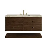 Allamari 48" Single Vanity, Sable w/ 3 CM Tajnar Eclos Top