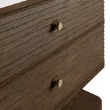 Allamari 72" Double Vanity, Sable w/ 3 CM Tajnar Eclos Top