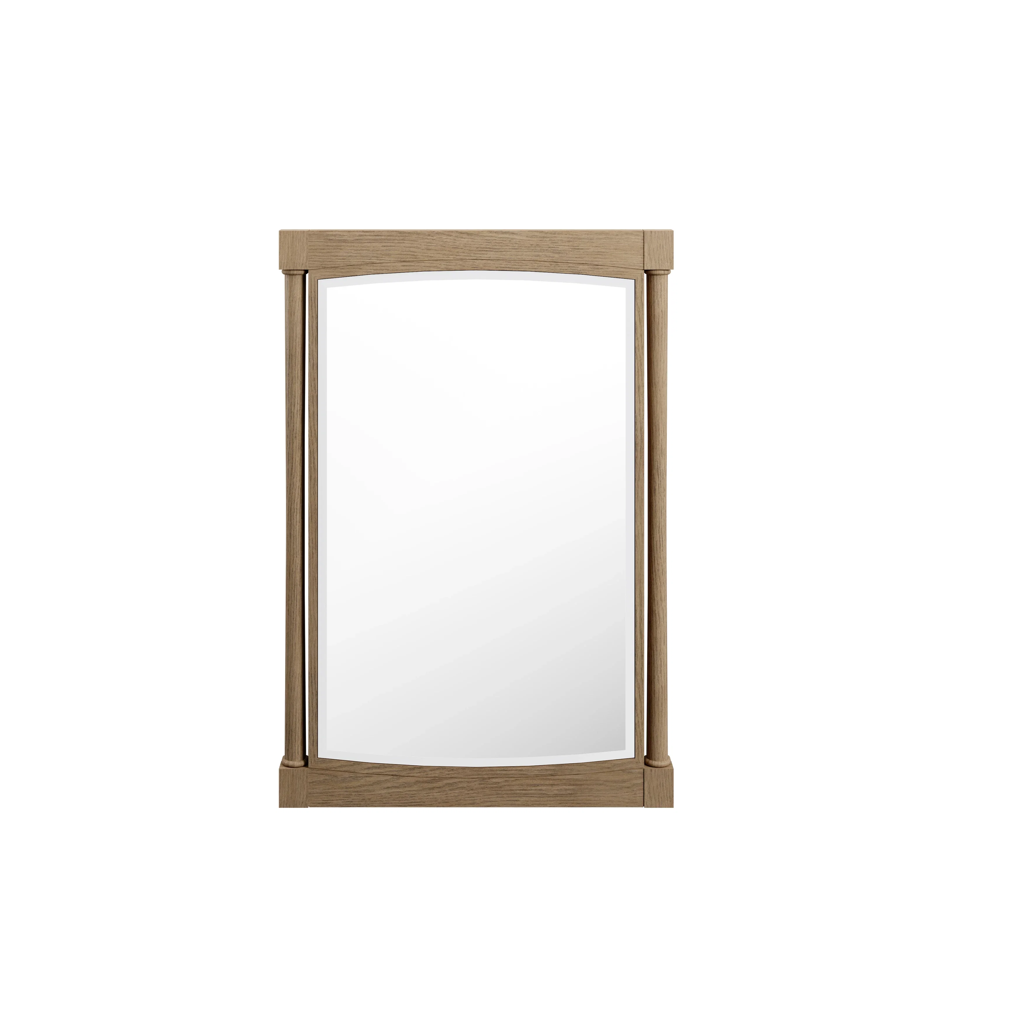 Kinnsden 26" Mirror, Weathered Oak