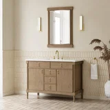 Kinnsden 26" Mirror, Weathered Oak