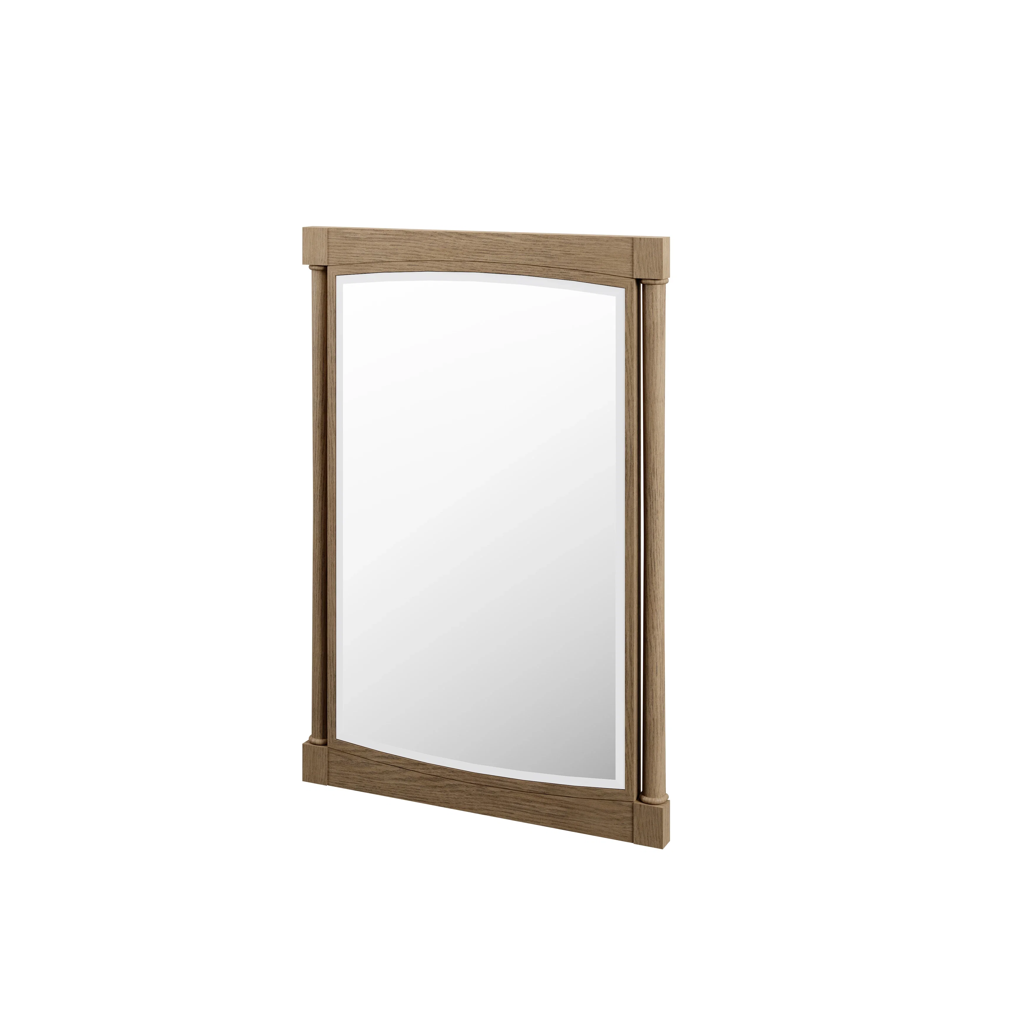 Kinnsden 26" Mirror, Weathered Oak