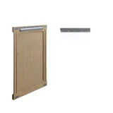 Kinnsden 26" Mirror, Weathered Oak