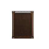 Kinnsden 30" Mirror, Sable Oak