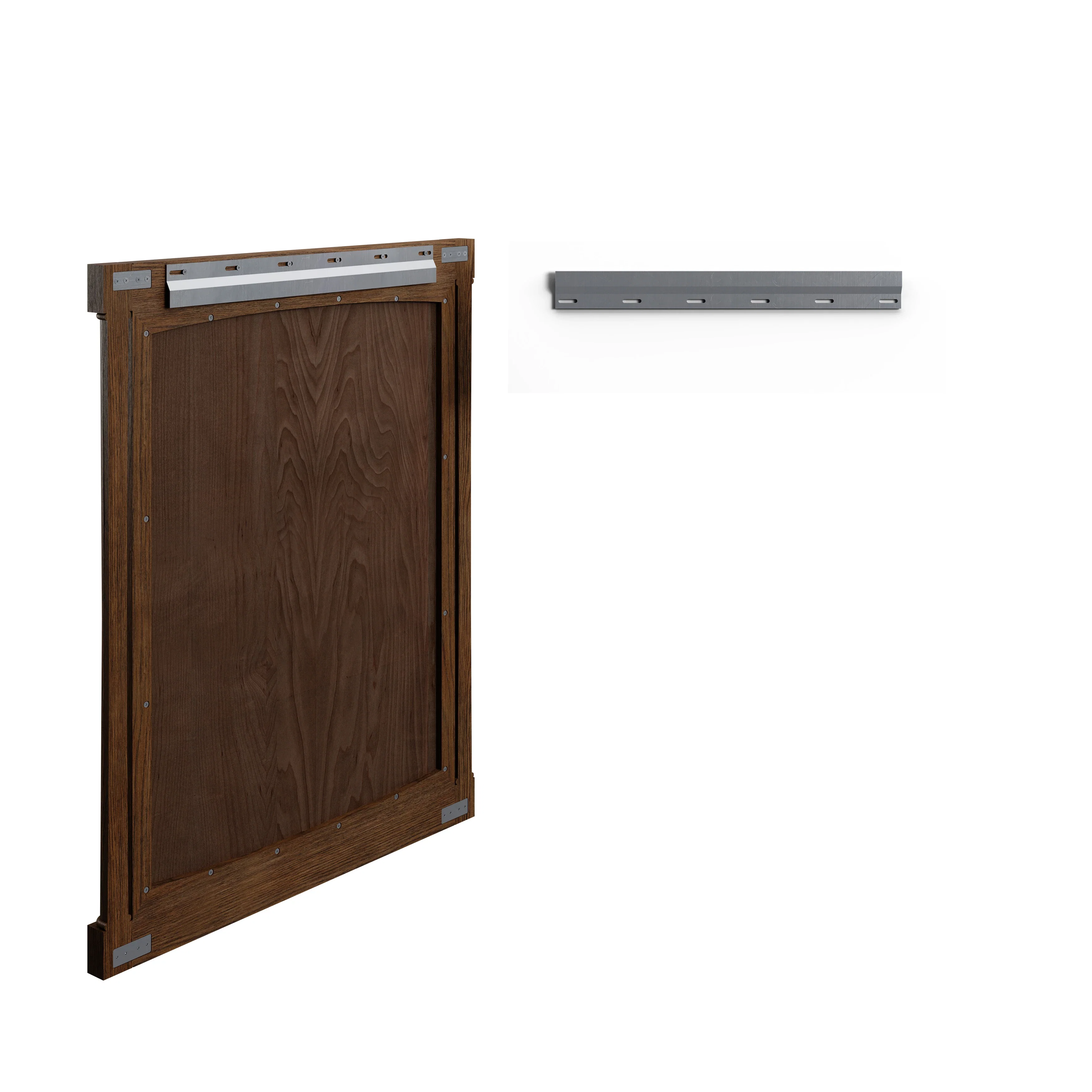 Kinnsden 30" Mirror, Sable Oak
