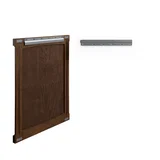 Kinnsden 30" Mirror, Sable Oak