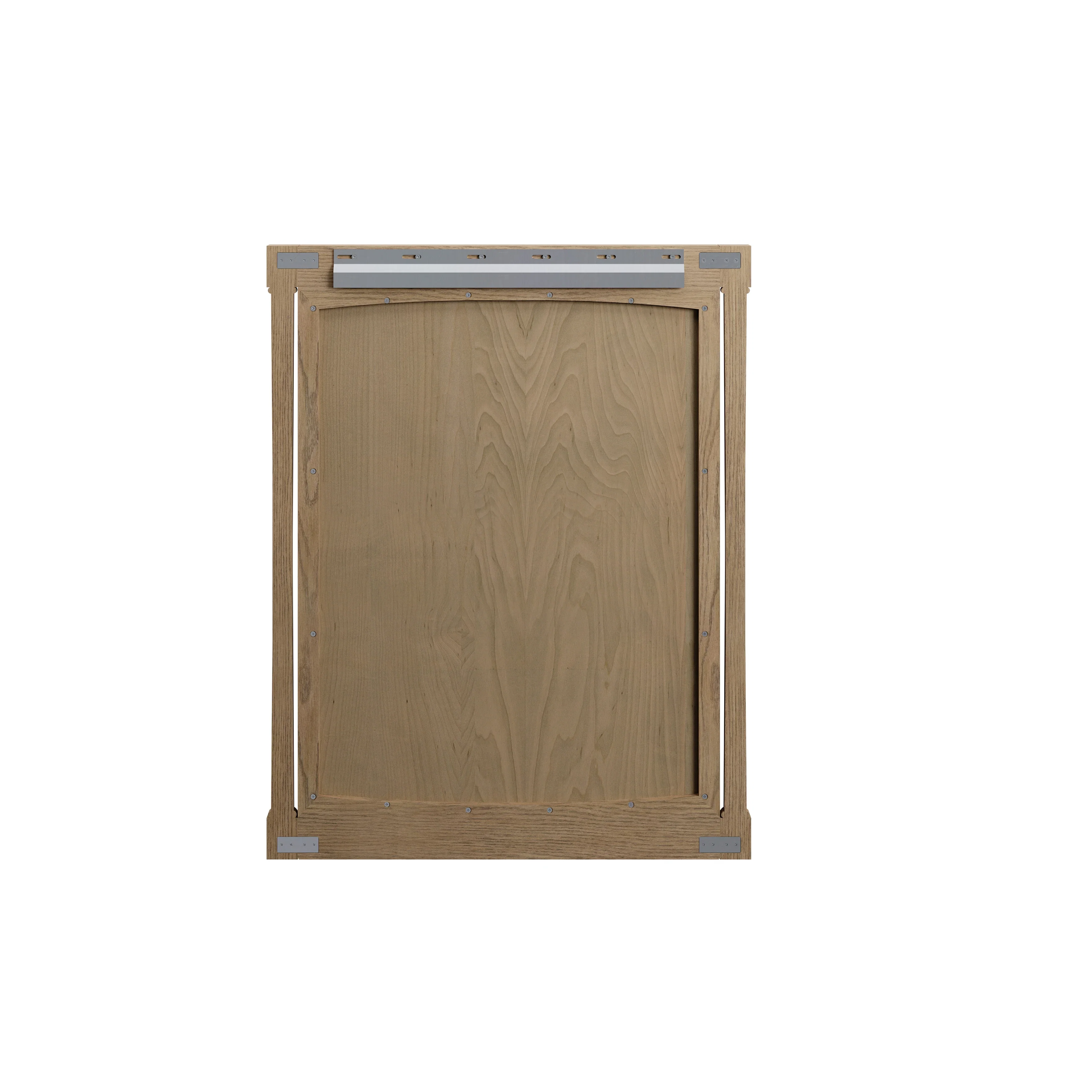 Kinnsden 30" Mirror, Weathered Oak