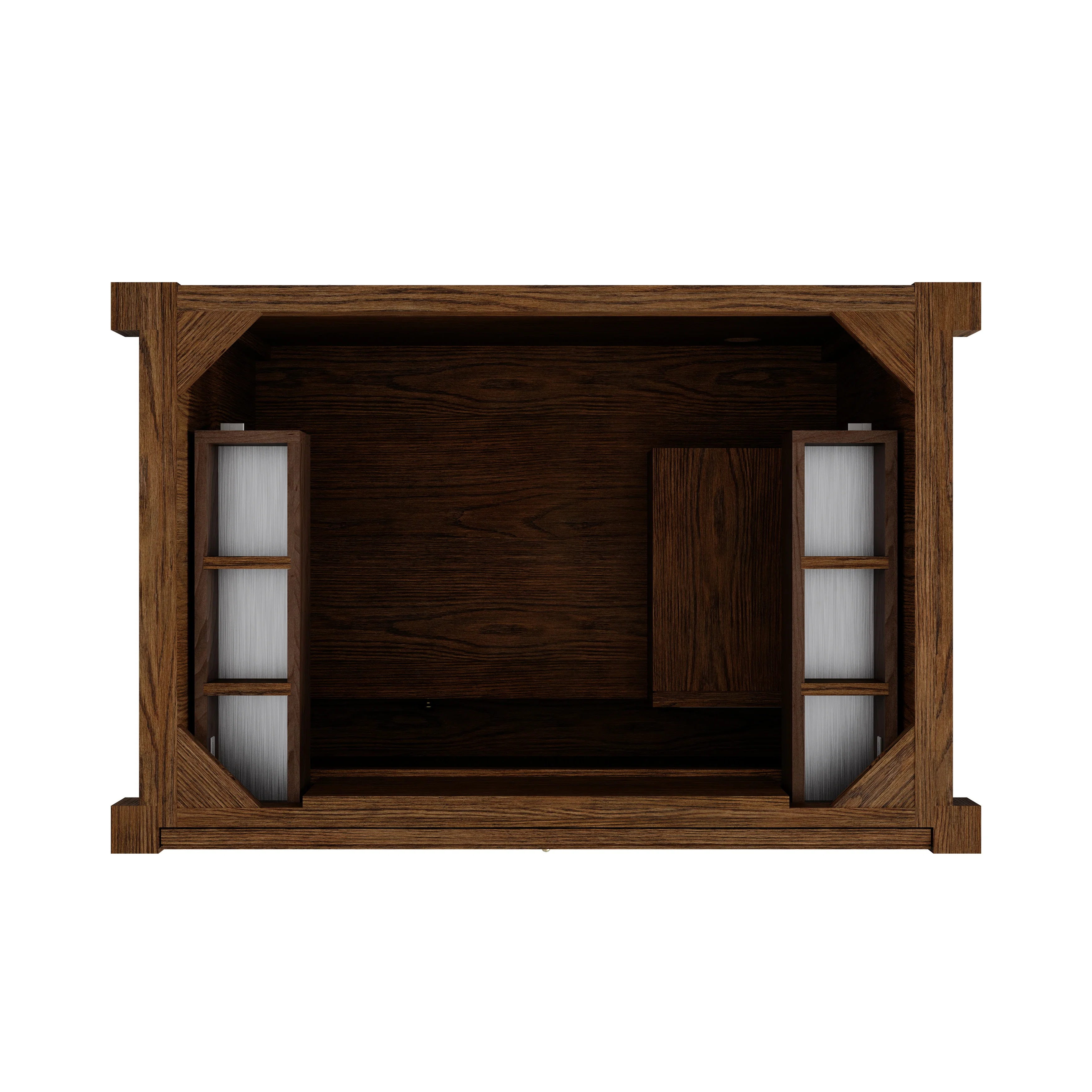 Kinnsden 36" Single Vanity, Sable Oak w/ 3 CM Tajnar Eclos Top