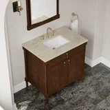 Kinnsden 36" Single Vanity, Sable Oak w/ 3 CM Tajnar Eclos Top