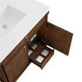 Kinnsden 36" Single Vanity Cabinet, Sable Oak