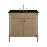 Kinnsden 36" Single Vanity, Weathered Oak w/ 3 CM Phantome Eclos Top