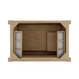 Kinnsden 36" Single Vanity, Weathered Oak w/ 3 CM Phantome Eclos Top