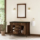 Kinnsden 48" Single Vanity, Sable Oak w/ 3 CM Phantome Eclos Top