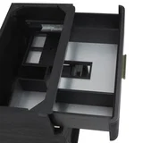 Lucian 36" Single Vanity, Carbon Oak, w/ 3 CM Siberian Silestone Widespread Top