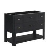 Lucian 48" Single Vanity, Carbon Oak
